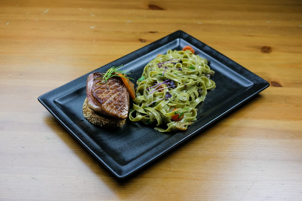 Creamy Steak Fettuccine